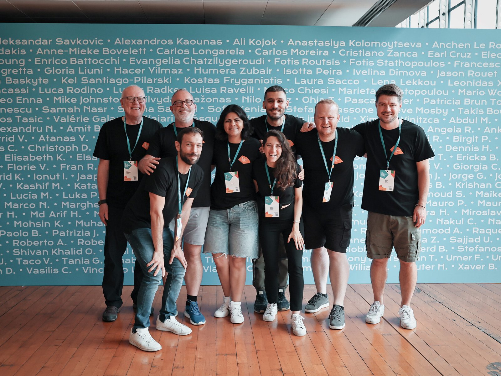 The Comms & PR team for WordCamp Europe 2024.