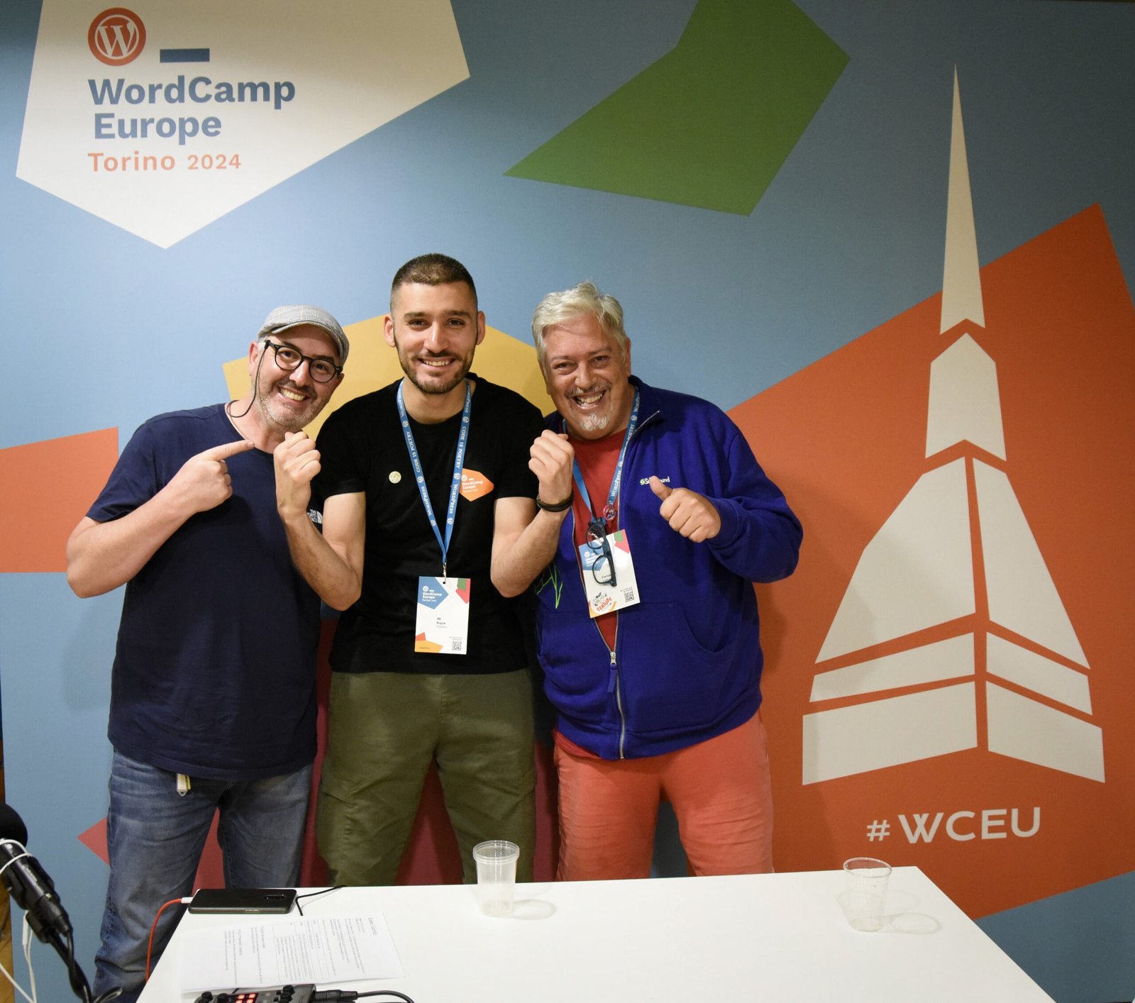 With Nathan Wrigley & Fernando Tellado, Torino 2024.